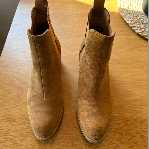 Rag and Bone Suede Bootie Light Brown Size 37 - Picture 4 of 7